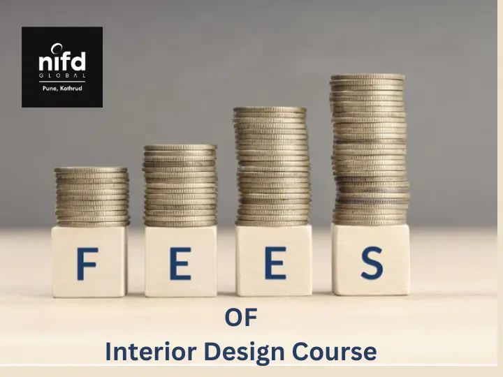 interour design fee structure of nif pune